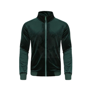Slim Fit New Design Custom <b>Velvet</b> Tracksuit Top Quality New Trendy Tracksuit Cheap Price <b>Men</b> Tracksuits - Product Image 3