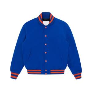 Vestes de baseball en laine en gros pour hommes aux États-Unis, logo personnalisé, design universitaire avec col, vêtements d'hiver décontractés - Product Image 1