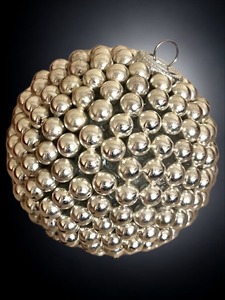 Venta Directa de Fábrica, Adornos Navideños de Algodón Hechos a Mano con Brillantina de Lujo, Cuentas, Lentejuelas, para Árbol de Navidad, Decoración del Hogar - Product Image 3