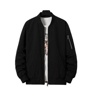 Veste bomber imperméable coupe-vent standard pour homme, doublure chaude, poignets côtelés, pour les voyages d'hiver, style streetwear tendance - Product Image 5