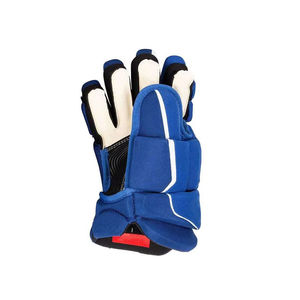 OEM Ice Hockey <b>Gloves</b> Manufacturer Custom Team Design With Embroidered Logo And Soft Inner Lining - Product Image 4