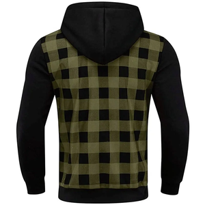 Sweat à capuche surdimensionné en coton éponge français de haute qualité pour hommes, polaire épaisse, épaules tombantes, teint uni, design personnalisable pour l'hiver - Product Image 2