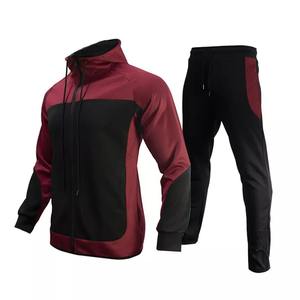 Survêtements en coton 100% de haute qualité pour hommes, survêtement en nylon de sport d'hiver avec fermeture éclair et logo personnalisable, meilleures ventes - Product Image 1
