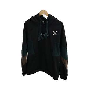 Confortable 100% Polyester Fiber Hommes Pull Hoodies Sweat Hiver Épais En Relief et Puff Impression 3D Motif XS Taille - Product Image 3