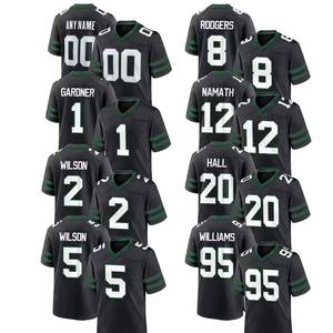 Maillots de football américain pour hommes de haute qualité 2025 New York, vêtements de sport, chemises brodées, logo cousu, maillots personnalisés avec logo - Product Image 1
