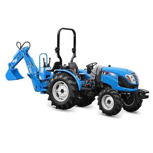 LS Mini Tractor Cortacésped con bomba de retroexcavadora de carga frontal y componentes de rodamiento Venta mundial LS cortacésped - Product Image 3