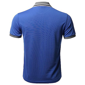 ราคาขายส่ง เสื้อโปโลชาย ผ้าฝ้าย 100% คุณภาพสูง ระบายอากาศได้ดี ไซส์ใหญ่ ขายดี ทนทาน เป็นมิตรต่อสิ่งแวดล้อม - Product Image 3