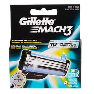 Gillette Mach3 Razor Blades Hombre Pack De 4 Razor - Product Image 4