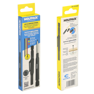 Matita da carpentiere meccanica con 6 ricariche - Product Image 5