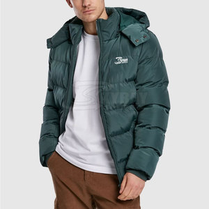 Meilleure vente Veste à bulles à col montant pour hommes High Street Style Hiver Lettre Motif Respirant Matériau de haute qualité - Product Image 6