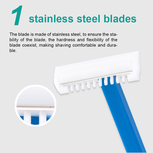 <span class=keywords><strong>Maquinilla</strong></span> de Afeitar Desechable de Una Sola Hoja para Hombre, para Hotel - Product Image 3
