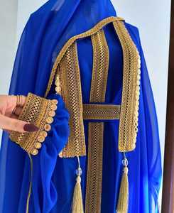 ชุดอะบายาโมรอคกันปักสวยงามสำหรับเด็กผู้หญิงชุดปาร์ตี้สไตล์โมร็อกโกดั้งเดิม - Product Image 3