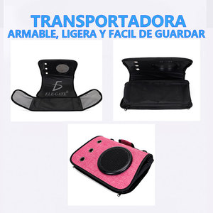 Zaino Trasportino Portatile per Animali Domestici in Tessuto Oxford, Traspirante, con Fantasia a Tinta Unita, per Cani, Ideale per Viaggi - Product Image 5