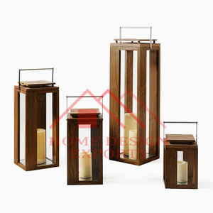 Linterna de vela de madera - Product Image 5