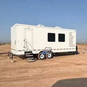 Best Selling Custom Office <b>Trailer</b> on Wheels Portable <b>Trailer</b> Site Office Outdoor Mobile Office <b>Trailer</b> - Product Image 2