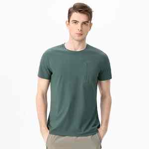 Camiseta de fitness holgada para hombre, último diseño, transpirable, 100% algodón, manga corta, - Product Image 1