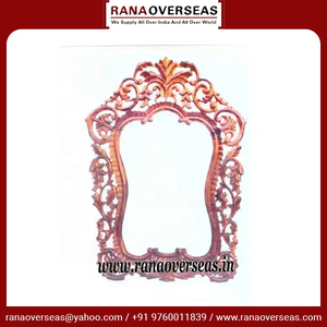 Cadre Photo mural en bois au Design traditionnel sculpté bicolore pour la décoration de la chambre à coucher - Product Image 6