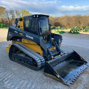 รถตักล้อยางขนาดเล็ก John Deere 333G สำหรับงานหนัก  รับน้ำหนักได้มาก  เครื่องยนต์ Kubota รับประกัน 3 ปี - Product Image 1
