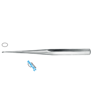 Stainless Steel Bruns Bone Curette Solid Oval No. 00 23 cm Surgical Instrument Manufacturer and Exporter - Product Image 4