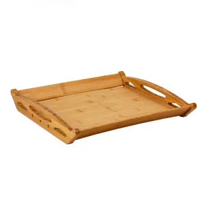 Assiette de service de qualité supérieure à l'aspect naturel, plateau de service pour fêtes, mariage, décoration de table - Product Image 3