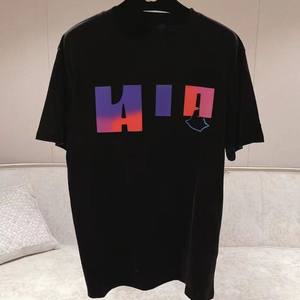 Camisetas personalizadas para hombre de algodón puro de manga corta de punto de tela suave transpirable OEM verano Casual moda Topwear - Product Image 2