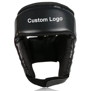 Protector de cabeza de boxeo hecho de cuero genuino de tendencia superior/diseño personalizado etiqueta privada protector de cabeza cómodo para exteriores - Product Image 4