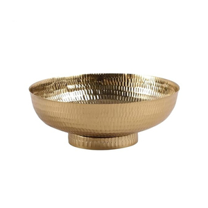 Bol de service à chocolat créatif en métal argenté avec support Bol de vaisselle d'hôtel au design moderne écologique pour l'utilisation de fête de mariage - Product Image 3