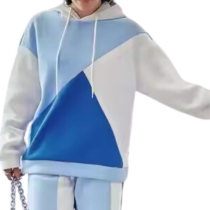 Vente en gros de vêtements de sport d'hiver pour femmes, survêtement de course à pied coupe ample avec impression personnalisée et service OEM, fabriqué au Pakistan - Product Image 3