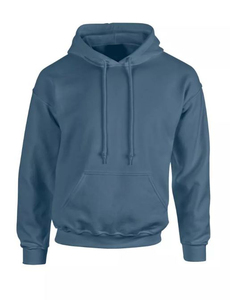 เสื้อสเวตเตอร์มีฮู้ดแนวสตรีทแวร์สำหรับผู้ชายเสื้อสเวตเชิ้ตผ้าคอตตอน100% เป็นมิตรกับสิ่งแวดล้อมกำหนดได้เองคุณภาพสูงไม่มีลายสำหรับฤดูหนาว - Product Image 5