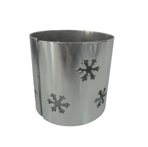 Newest Design Iron and <b>Glass</b> Lantern Pink Pc Candle Holder Lantern for Home Tabletop Christmas Decoration Handmade - Product Image 4