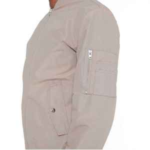 Chaqueta Bomber de Moda Urbana para Invierno 2025, con Botones, Cremallera y Bolsillos, Chaqueta Cortavientos Impermeable de Alta Calidad con Logotipo Personalizable para Hombre - Product Image 3
