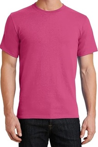 T-shirt 100% coton de haute qualité T-shirt à col rond en coton pour hommes sur la taille - Product Image 2
