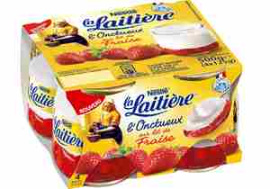 Precio de fábrica Calidad La Laitieree Productos Variedad Low-Carb Crema de chocolate fresco Café dulce Nuez Sabor a queso Congelado a granel - Product Image 3