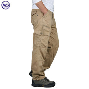 Fitness Wear Casual Mid Cómodo Alta calidad 2022 Impresión personalizada Peso ligero Hombres Pantalones cargo con bolsillos - Product Image 3