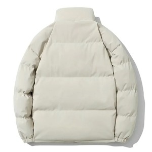 Abrigo grueso de algodón con cuello levantado para hombre, chaqueta acolchada holgada de marca de moda de invierno, chaqueta acolchada cálida, subasta de comercio exterior - Product Image 3