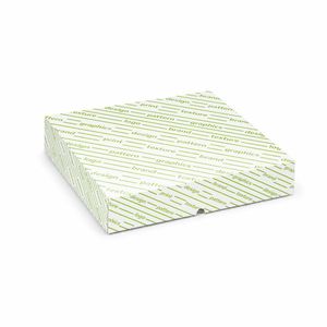 Boîte d'expédition rigide carrée personnalisée JEFF 31x31x7 cm - Laminage mat avec vernis sélectif et gaufrage - Product Image 1