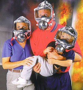 หน้ากากป้องกันควันไฟฉุกเฉินสำหรับโรงแรม โรงพยาบาล บ้าน และสถานที่ทำงาน - Product Image 2