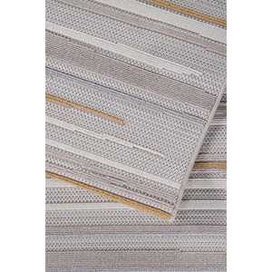 Alfombra Moderna Multicolor de Polipropileno y Sisal Netline, 80x150 cm, para Dormitorio, Estudio, Habitación Infantil, Entrada - Home Depot - Product Image 2