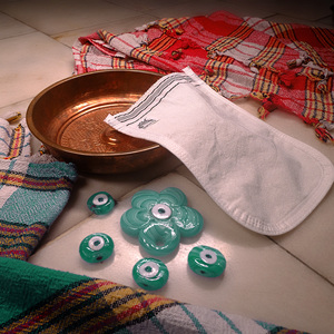 Pochette d'exfoliation Kese de bain turc super vente en gros pour le visage et le corps Pochette exfoliante pour peau sensible de Turquie Best-seller - Product Image 6