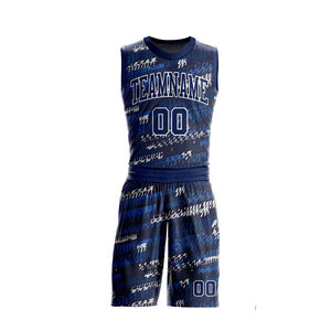 Uniformes de Baloncesto sin Mangas de Talla Grande, 100% Poliéster, Unisex, Transpirables, de Secado Rápido, Sublimados, para Equipos - Product Image 1