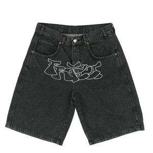 Short en jean personnalisé OEM pour hommes Design léger et extensible pour l'été Streetwear Fashion Eco-Friendly Casual Style Short - Product Image 1