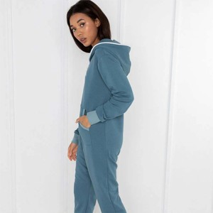 Onesie en polaire pour femmes personnalisé OEM Premium-confortable et chaud-idéal pour les nuits d'hiver et la détente - Product Image 2
