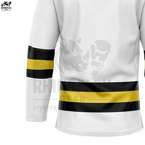 Nouveauté Maillot de hockey sur glace en polyester et design personnalisé Nouveaux styles Maillot de hockey sur glace à vendre Fabriqué au Pakistan - Product Image 4