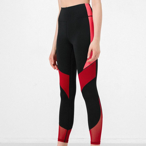 Leggings de yoga taille haute pour femmes, séchage rapide, sans couture, respirant, en spandex, pantalon de sport, motif uni, collants de fitness, service OEM - Product Image 4