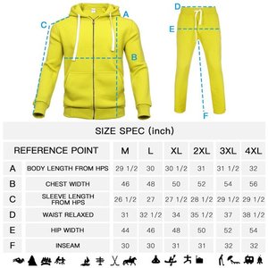 Chándal para hombre, traje informal, chaqueta con capucha, chándales para hombre, conjuntos de trajes para correr - Product Image 5