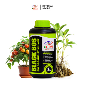 Fertilizante Orgánico Líquido Black Bos, Estimulante del Suelo de Liberación Rápida, 1 Kg para el Crecimiento de las Plantas - Product Image 1