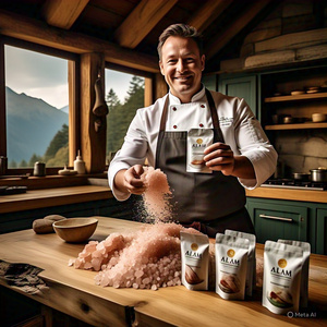 เกลือหิมาลายันสีชมพูอ่อนบรรจุภัณฑ์แบบกำหนดเองสำหรับทำอาหารที่อุดมไปด้วยแร่ธาตุวิตามินที่ซับซ้อนได้รับการรับรอง - Product Image 5