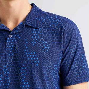 Vêtements de sport de haute qualité 2026, logo personnalisé pour hommes, 100% POLYSTER Sorona, antibactérien, anti-odeur, polos de golf haute performance - Product Image 4