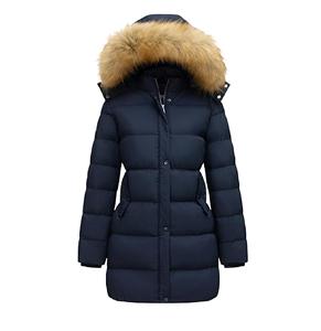 Abrigo Acolchado Largo y Transpirable para Mujer con Capucha de Piel, Servicio OEM Personalizable por ONSTYLE SPORTS ELEGANT Winter - Product Image 5