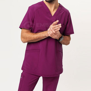 El mejor material, tamaño personalizado, uniformes de hospital, último diseño, talla grande, ropa de gran oferta - Product Image 2